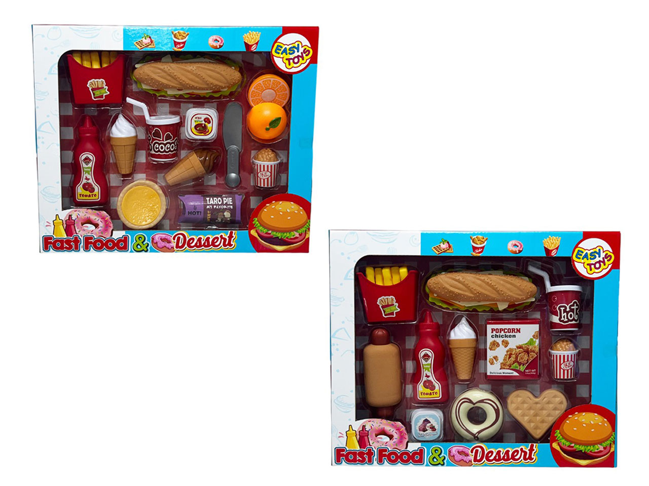 FAST FOOD & DESSERT IN SCATOLA ASS. 18139