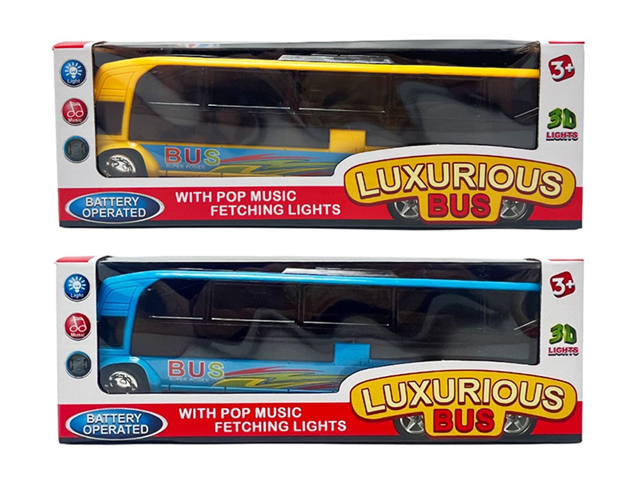 CITY BUS CON LUCI E SUONI MODELLI ASSORTITI 18092