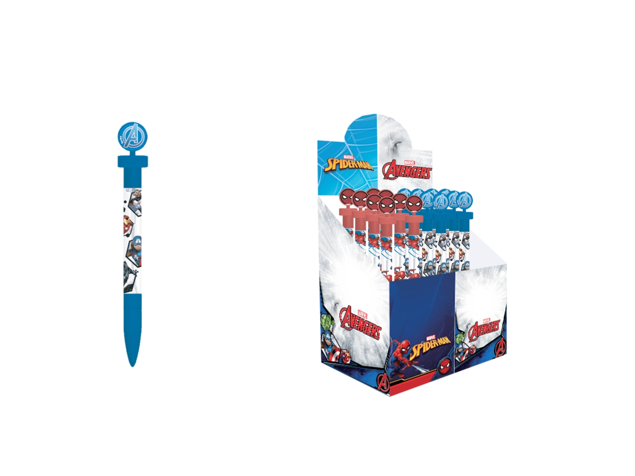 AVENGERS PENNA CON BOLLE DI SAPONE AV1063