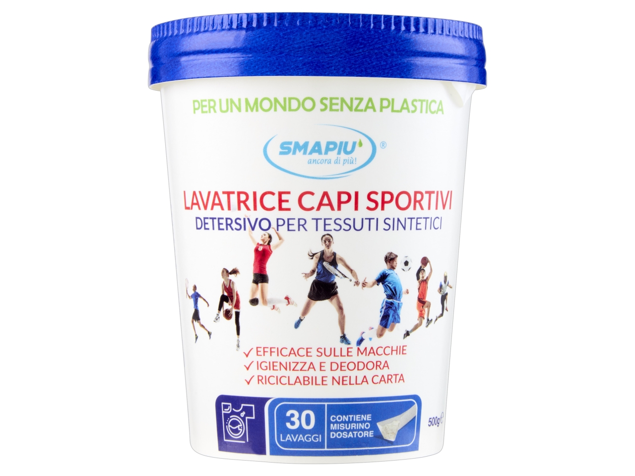 SMAPIU’ LAVATRICE CAPI SPORTIVI 500G LASP643 $