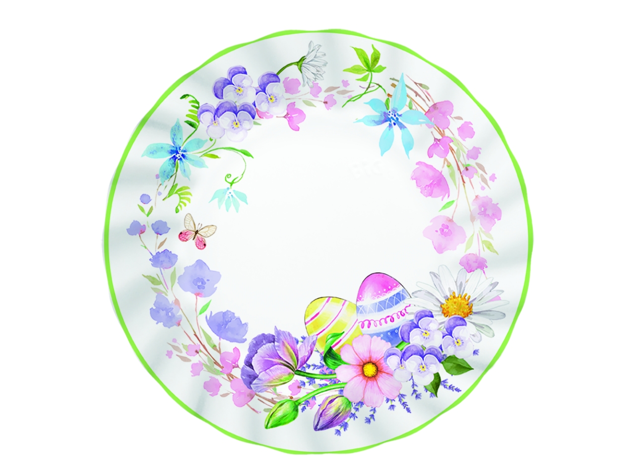 FLORAL EASTER PIATTI 25CM 6PZ 76776 FLORAL EASTER PIATTI 25CM 6PZ 76776