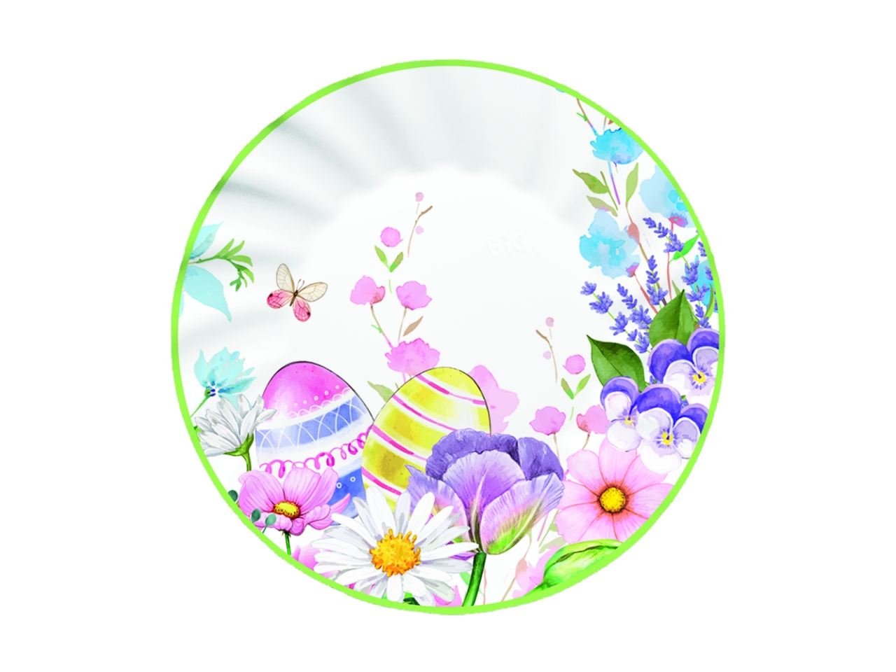FLORAL EASTER PIATTI 20CM 6PZ 76777 FLORAL EASTER PIATTI 20CM 6PZ 76777