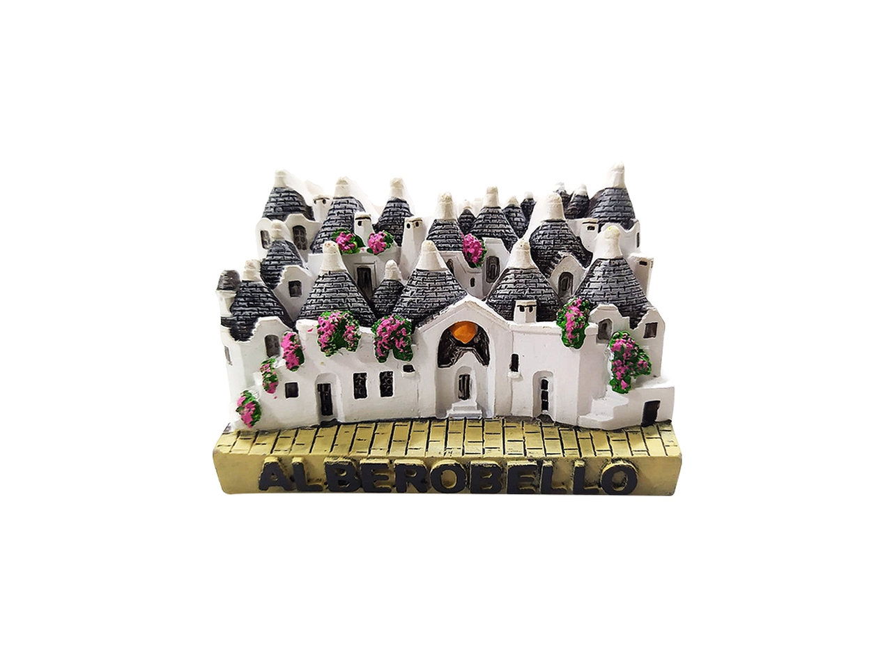 MAGNETE ALBEROBELLO VEDUTA TRULLI ALB-83 MAGNETE ALBEROBELLO VEDUTA TRULLI ALB-83