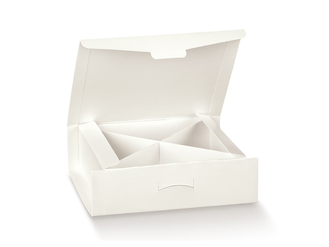 FIBRA BIANCA GIFT 12X12X4CM 119453C