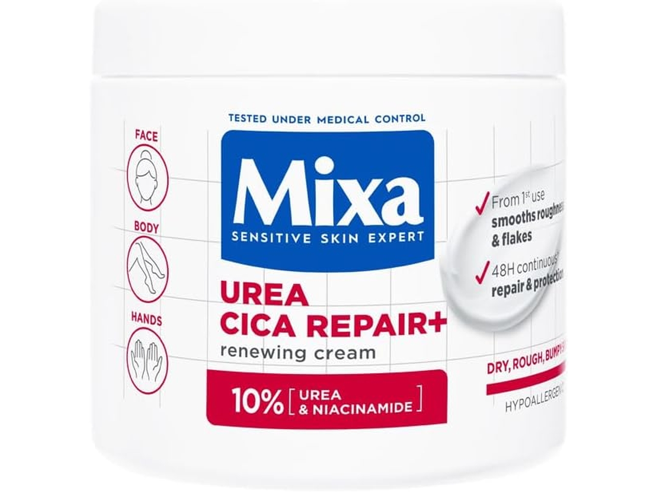 MIXA CICA UREA CREMA CORPO 400ML D3922800