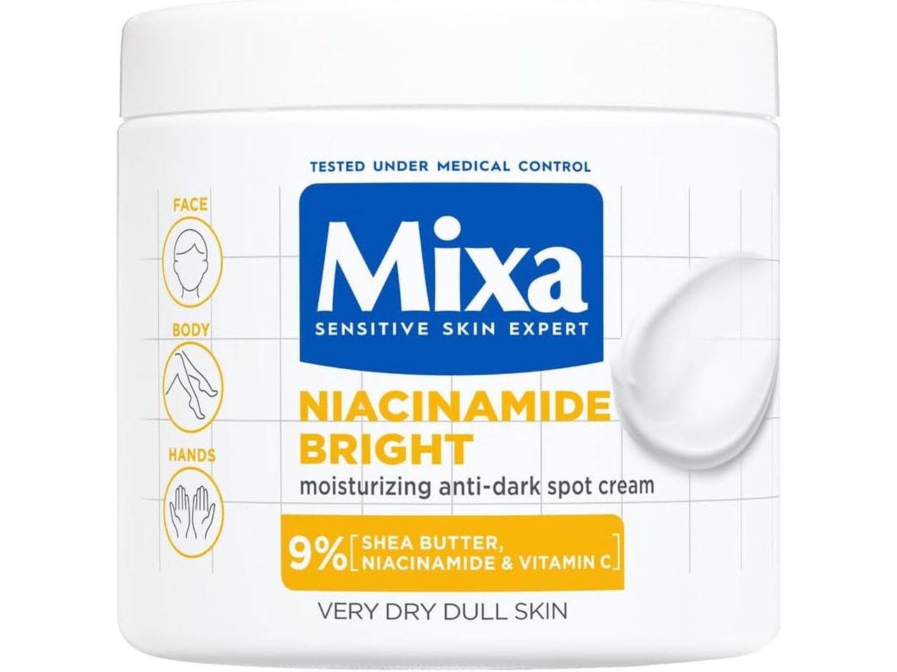 MIXA NIACINAMIDE CREMA CORPO 400ML D3956400