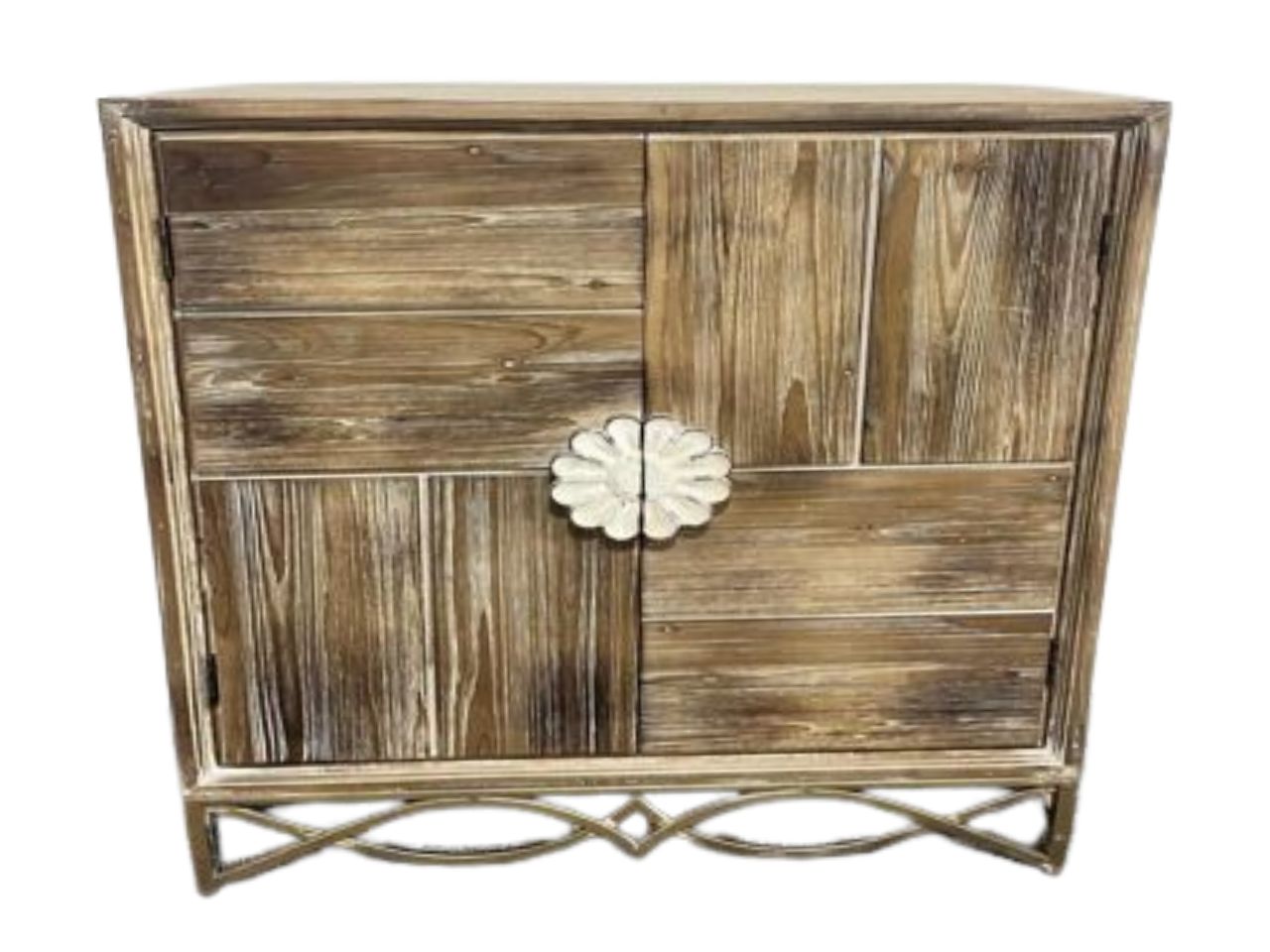 MOBILE C/SPORTELLI  EFFETTO INVECCHIATO 90X73X35CM