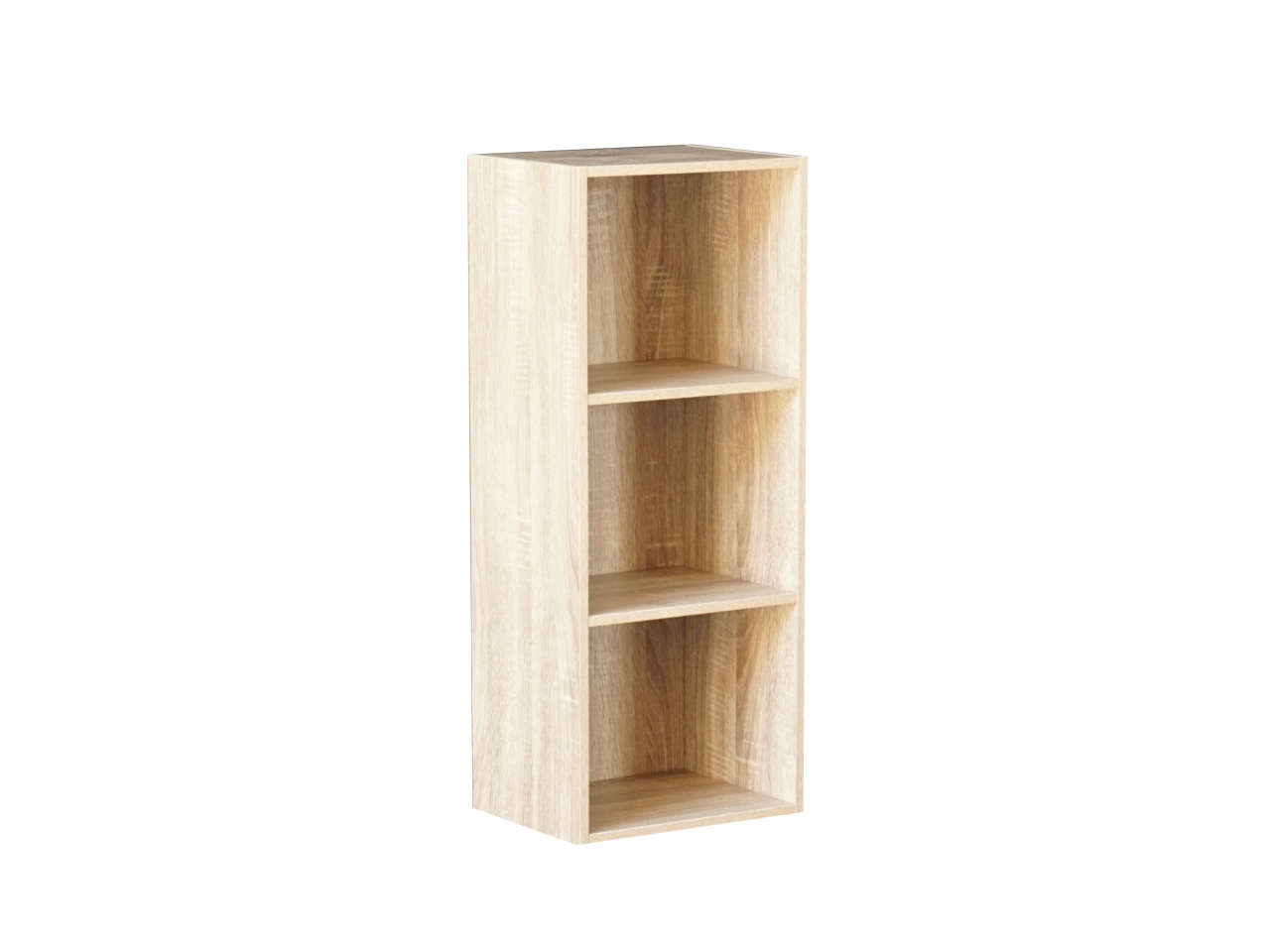 MOBILE MULTIUSO C/3 RIP 80X24X32CM ROVERE CHIARO