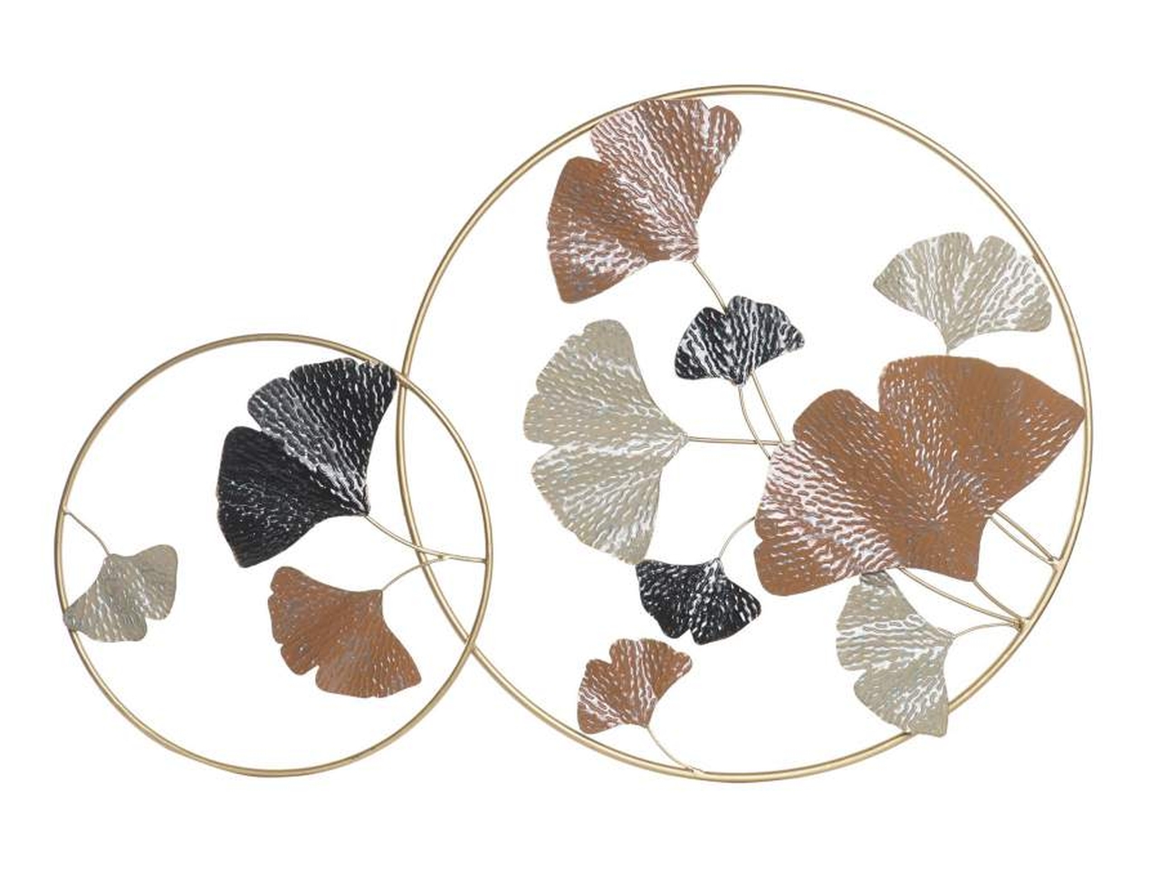 DECORAZIONI MET.FOGLIE 103,5X7X67CM DP-193475 DECORAZIONI MET.FOGLIE 103,5X7X67CM DP-193475