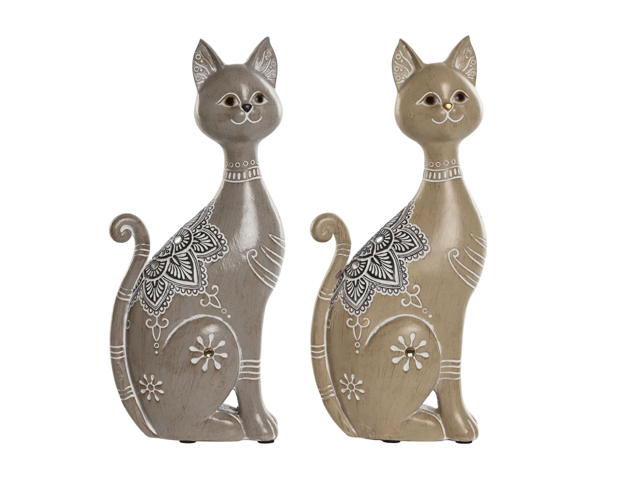 GATTO RESINA 10X5X24CM ASS. FD-220429
