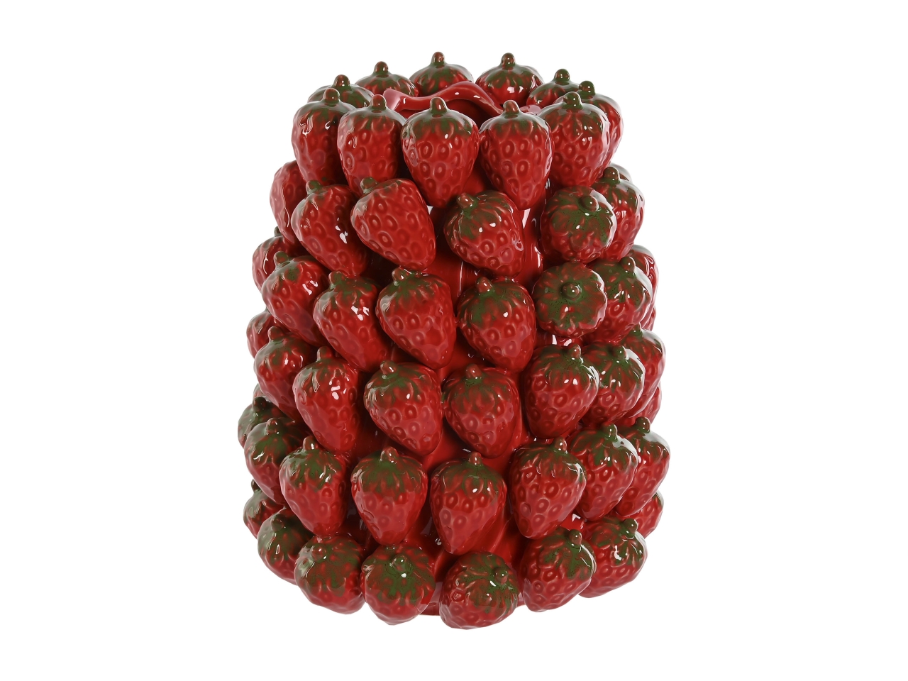 VASO FRAGOLE GRES 24X24X28,5CM ROSSO JR-214887 VASO FRAGOLE GRES 24X24X28,5CM ROSSO JR-214887