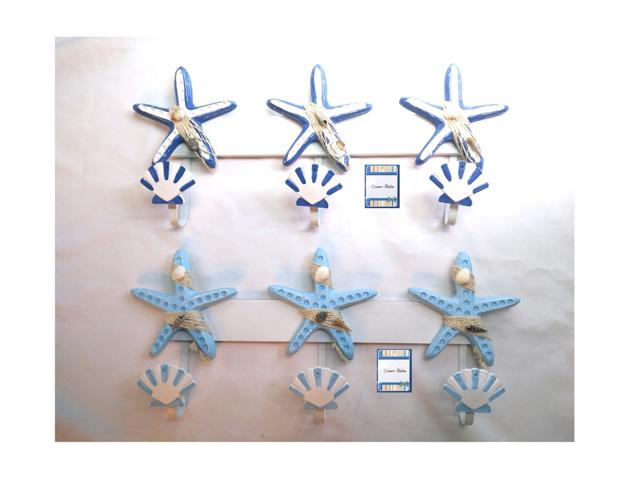 APPENDINO STELLA MAR.C/3 GANC.CONCHIGLIA 22X50CM