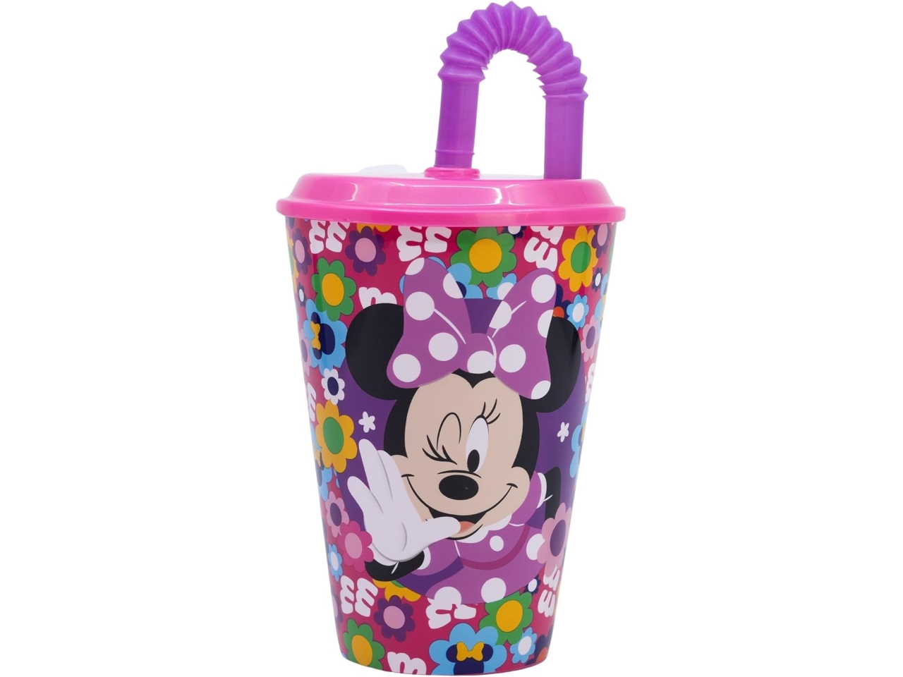 MINNIE BICCHIERE CON CANNUCCIA 430ML ST81230