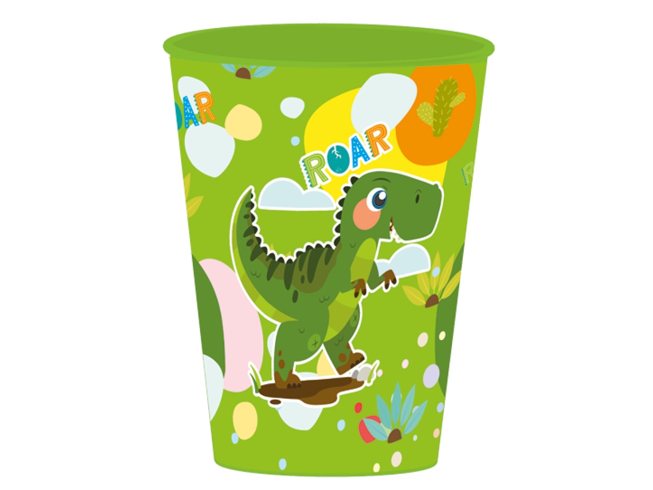 DINOSAURO BICCHIERE IN PLASTICA 260ML ST07560