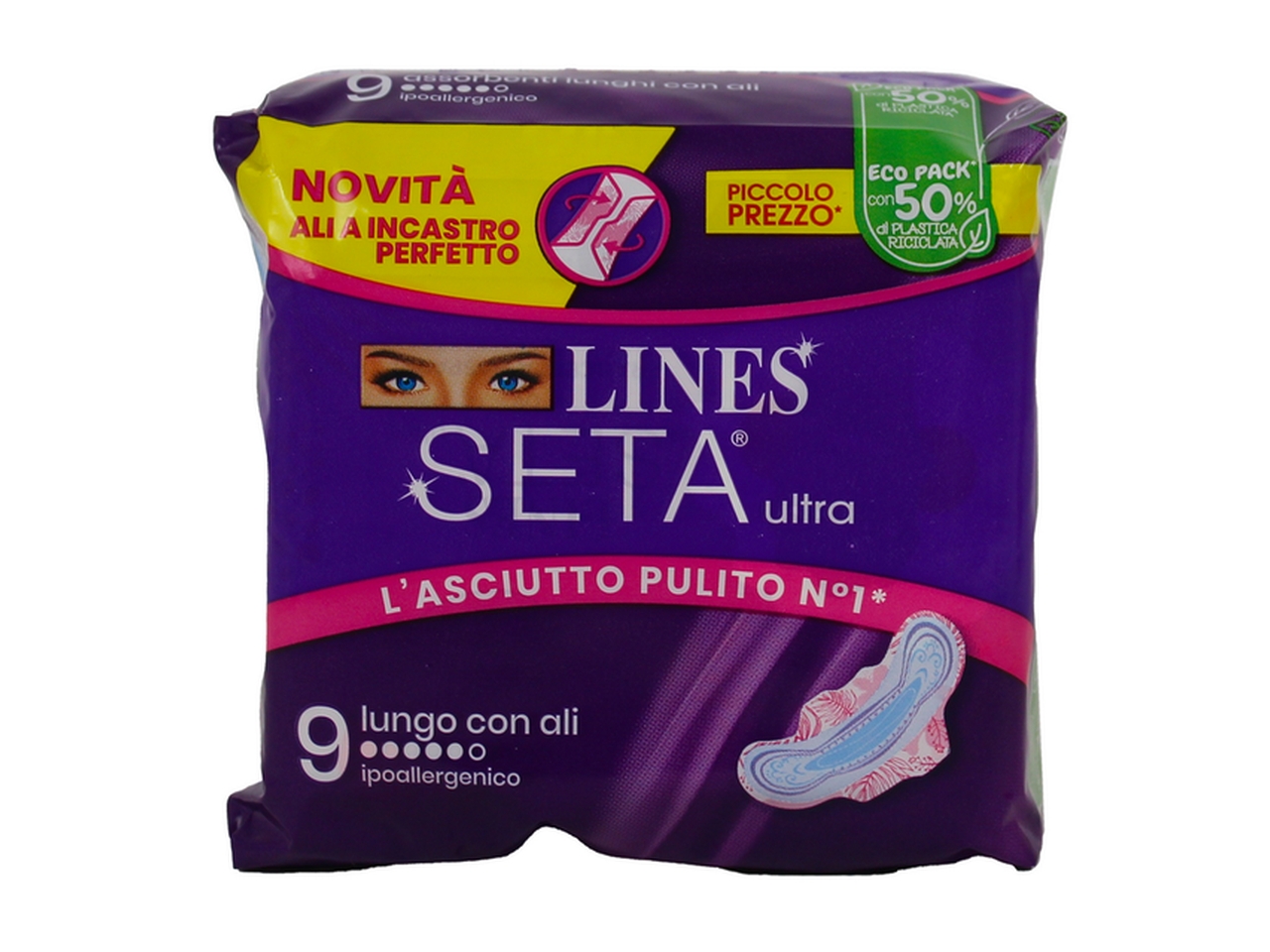 LINES SETA ULTRA LUNGO C/ALI $