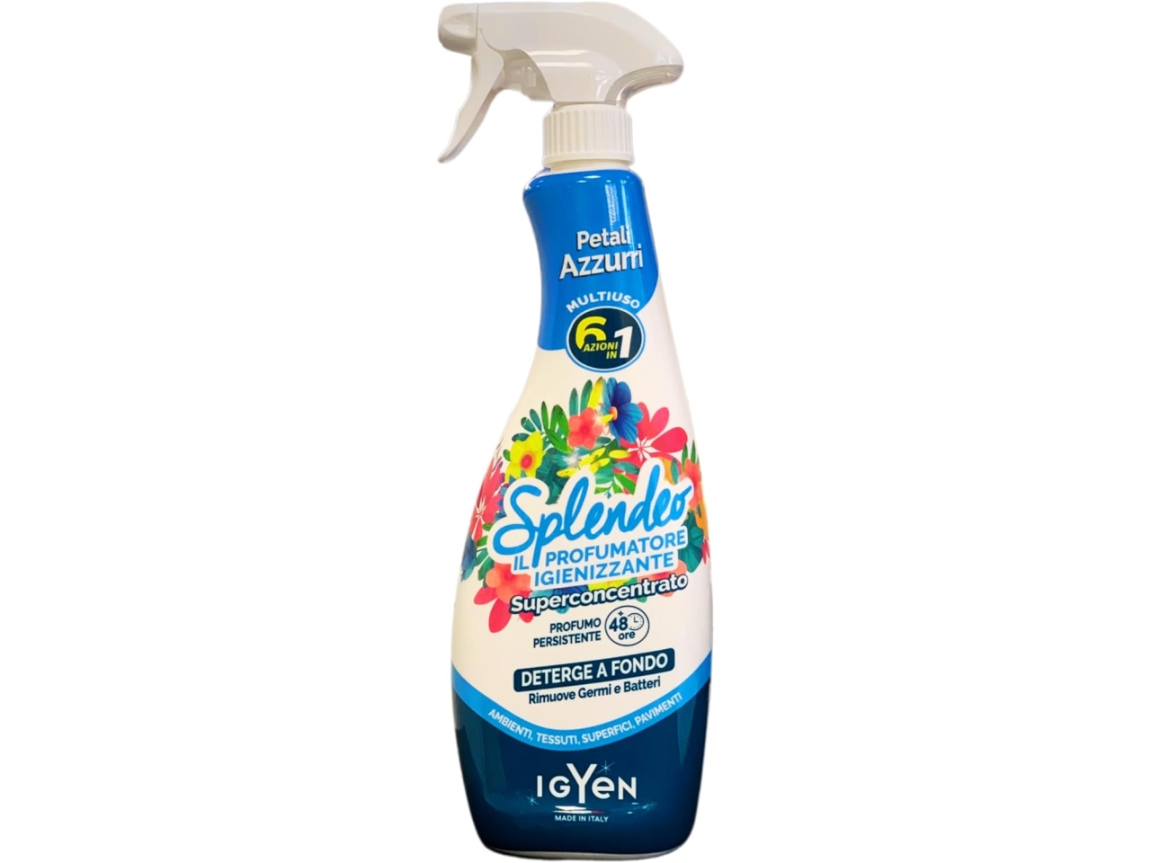 SPLENDEO IGIENIZZANTE 750ML PETALI AZZURRI $