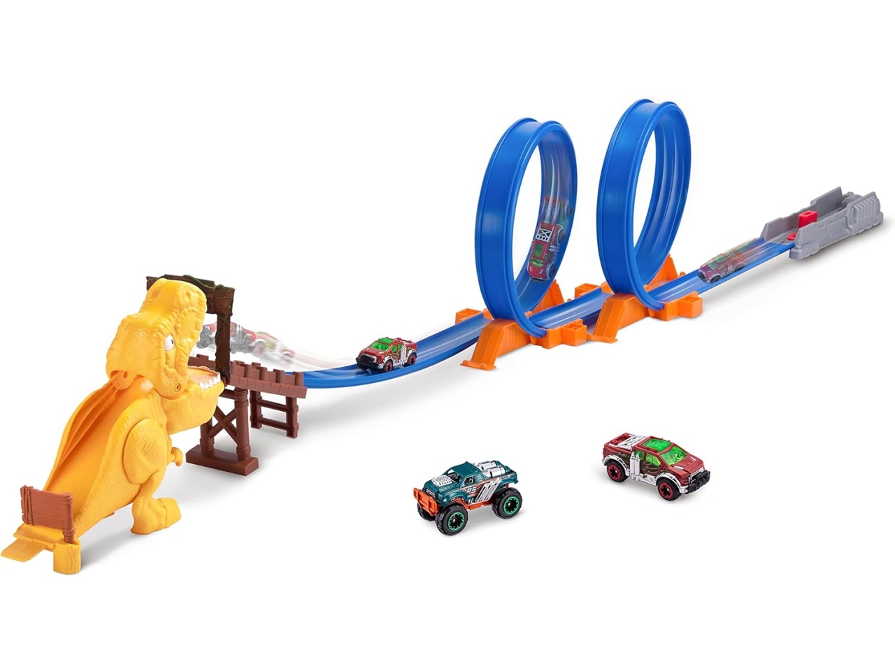 METAL MACHINES PISTA T-REX ATTACK CON MINI AUTO 67