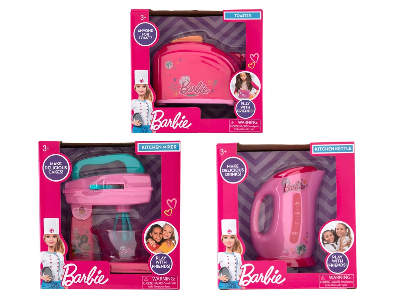 BARBIE ACCESSORI CUCINA ASSORTITI BRB0623