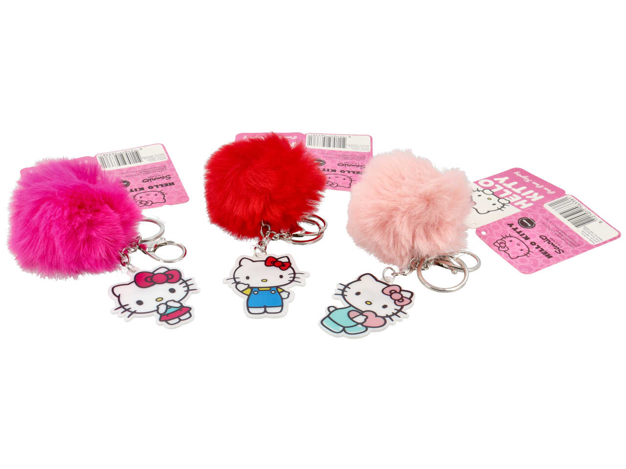 HELLO KITTY PORTACHIAVI CON POM POM 1883330