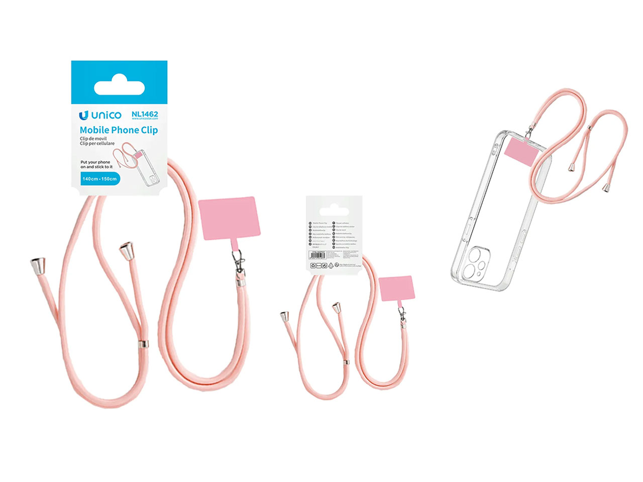 SET CORDINO PER CELLULARE COLLO REGOLABILE