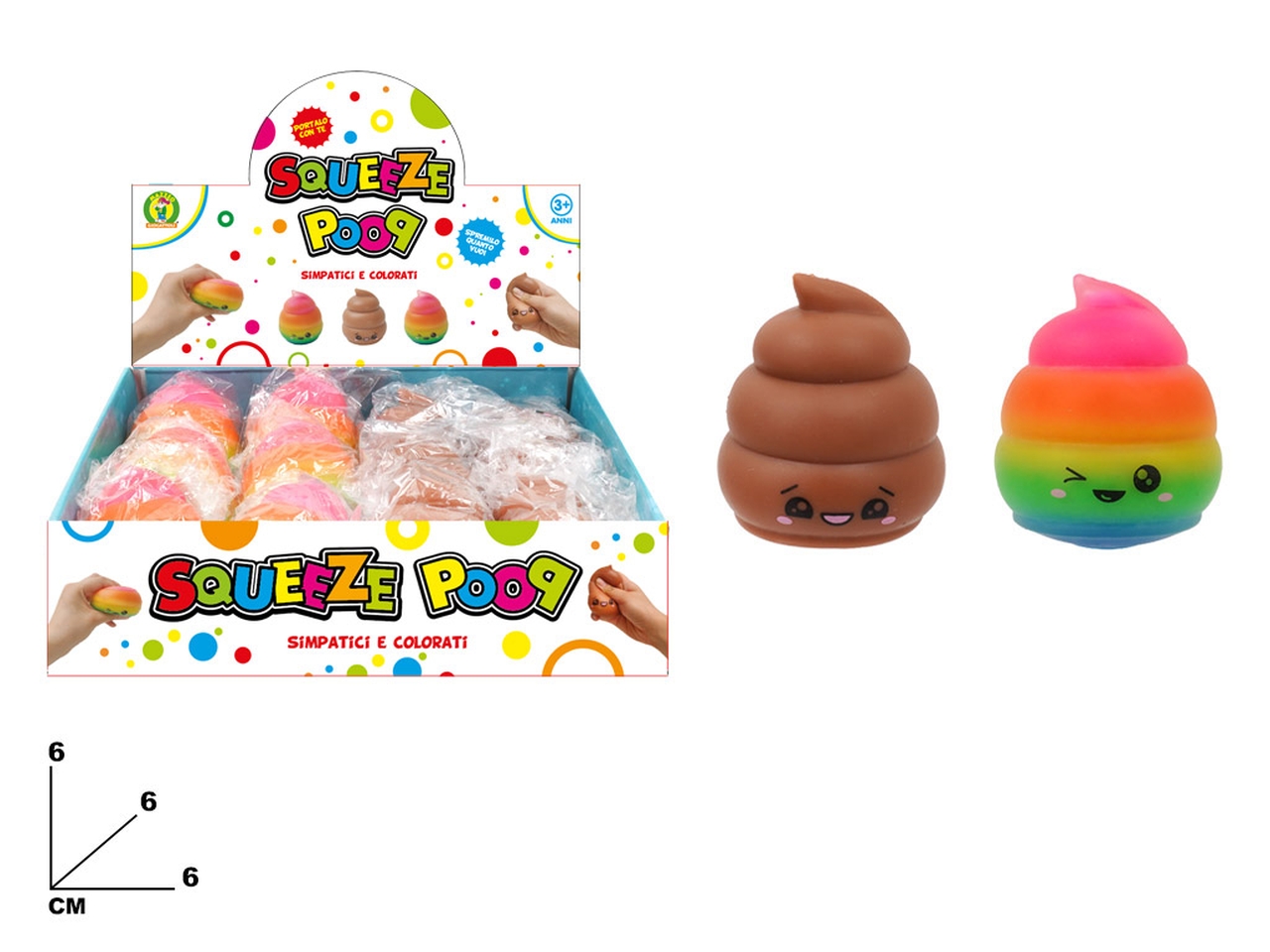 SQUEEZE POOP 7CM