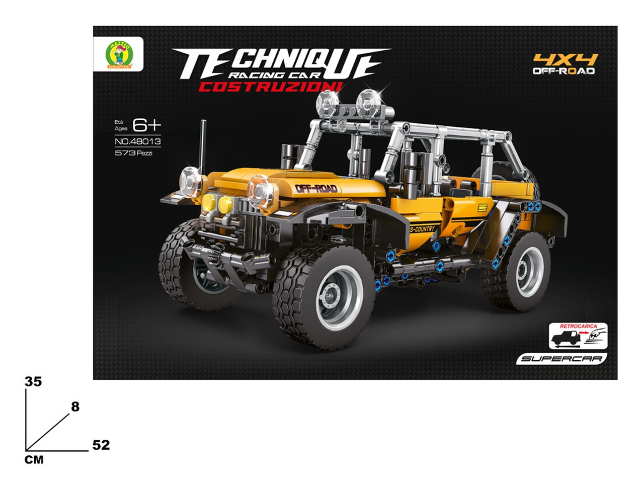 COSTRUZIONI TECHNIQUE RACING CAR 573 PZ