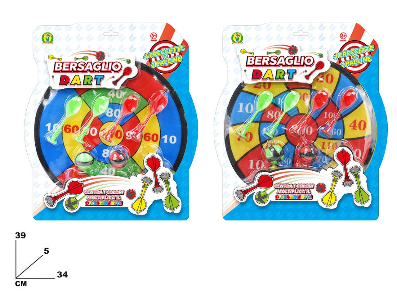 BERSAGLIO DARDO CON VELCRO