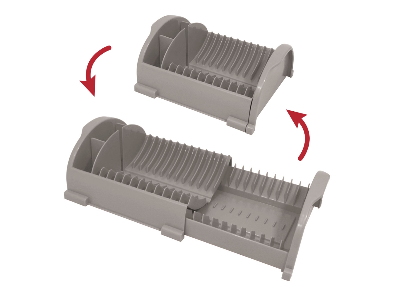 SCOLAPIATTI REGOLABILE GRIGIO CALDO 9019090M2 SCOLAPIATTI REGOLABILE GRIGIO CALDO 9019090M2