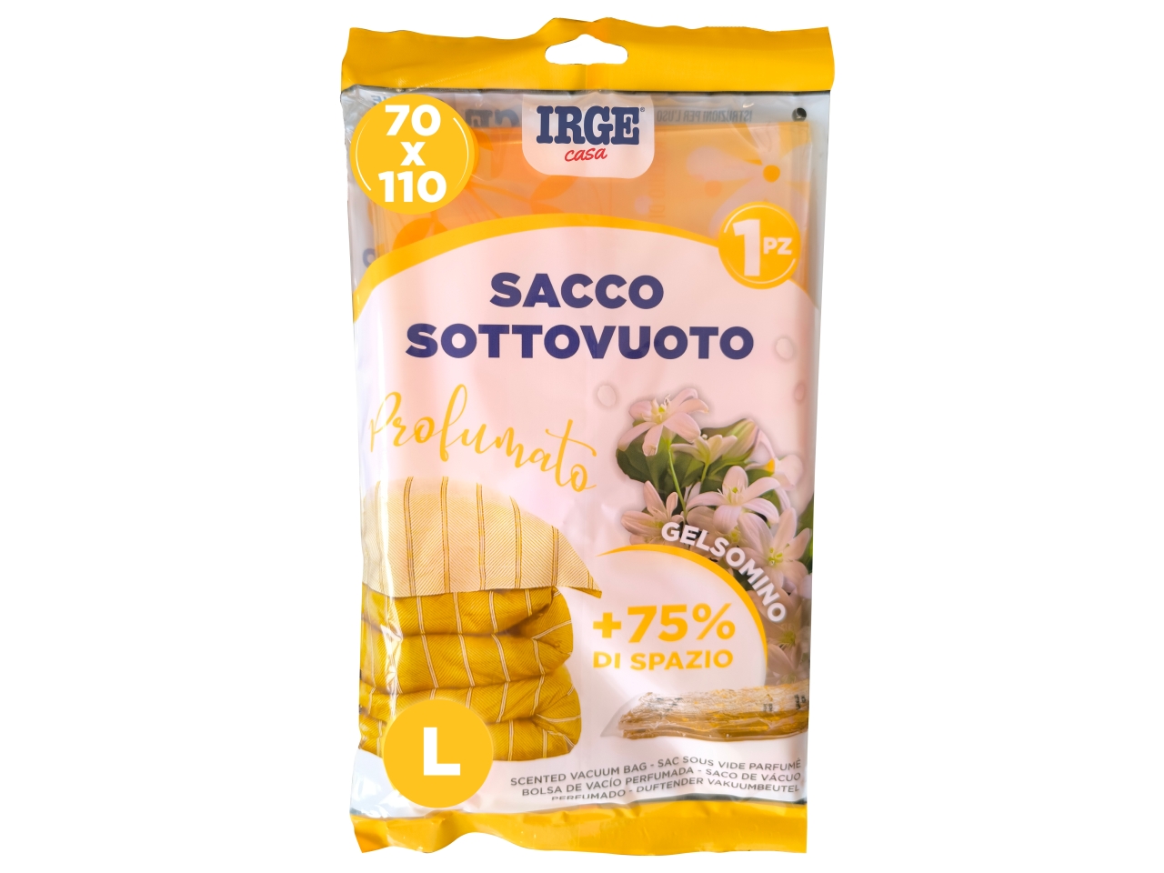 SACCO SOTTOVUOTO PROF.70X110CM JASMINE SAC3553A
