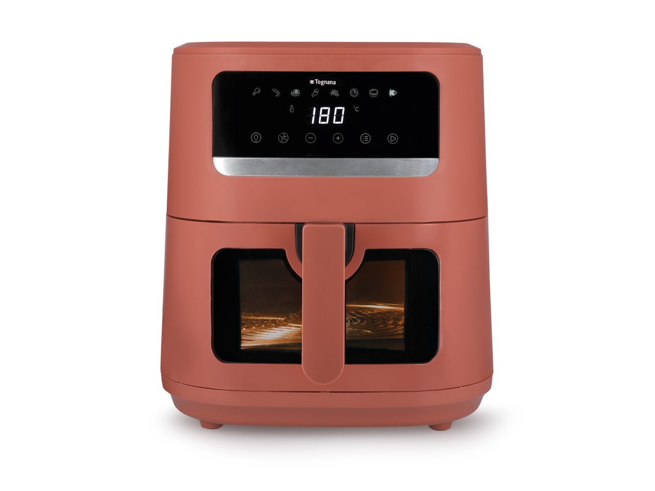 IRIDEA FRIGGITRICE AD ARIA 8L ROSSO D2DFA08IRROA