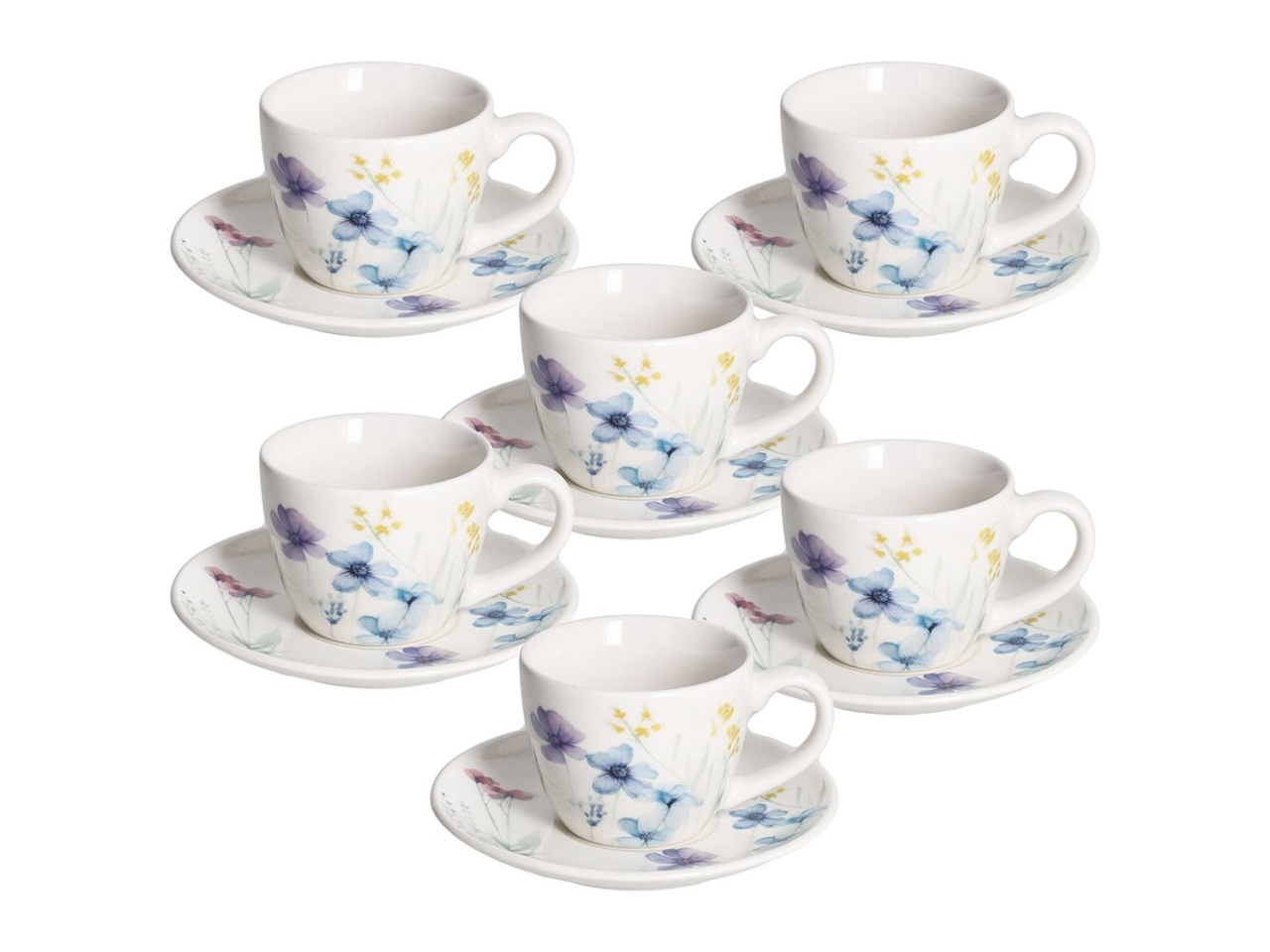 IRIS FLORENNE TAZZINE 6PZ C/PIATTINI IR685016139A