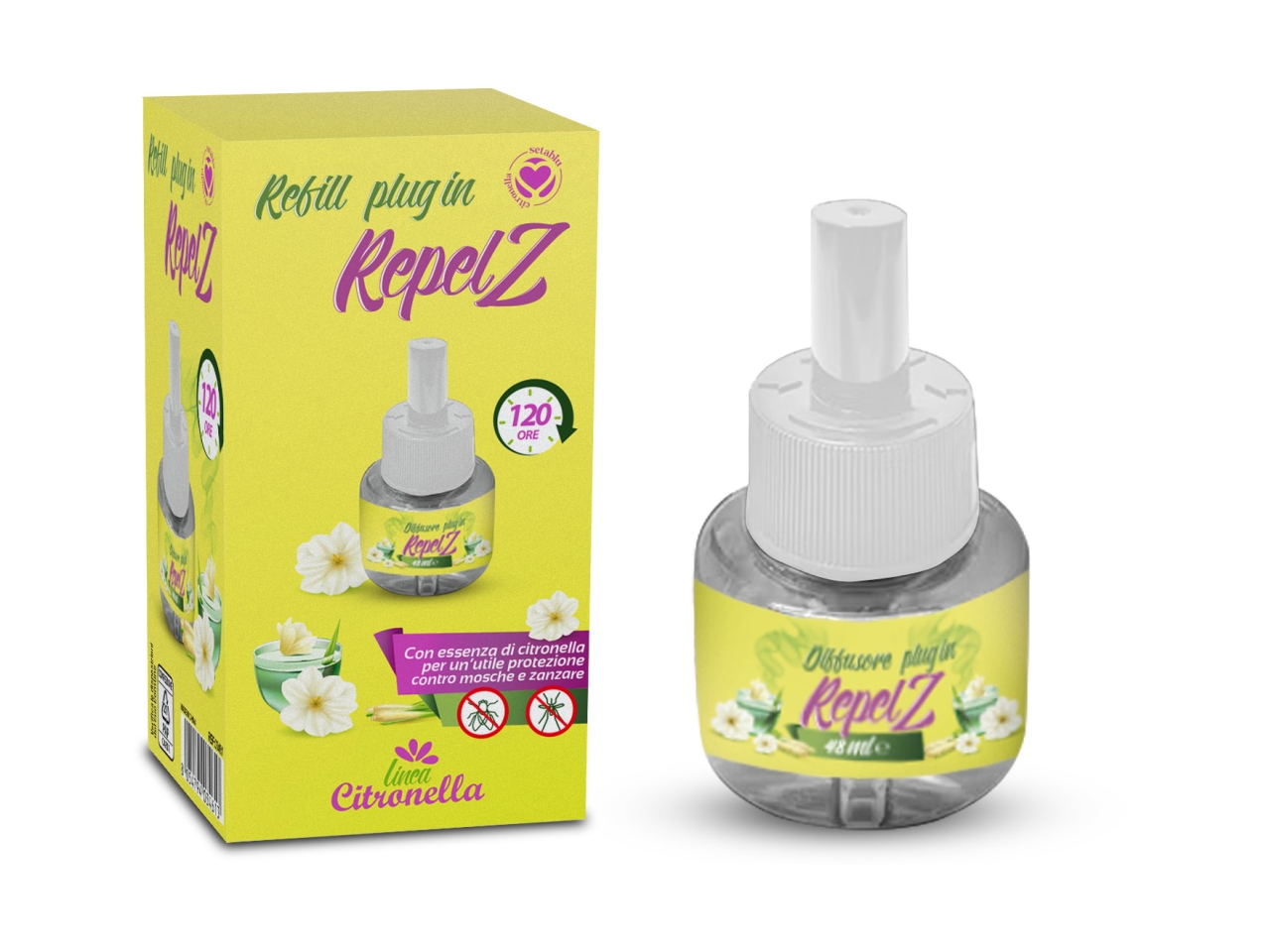 RICARICA DIFF. PLUG-IN CITRONELLA 48ML 03461