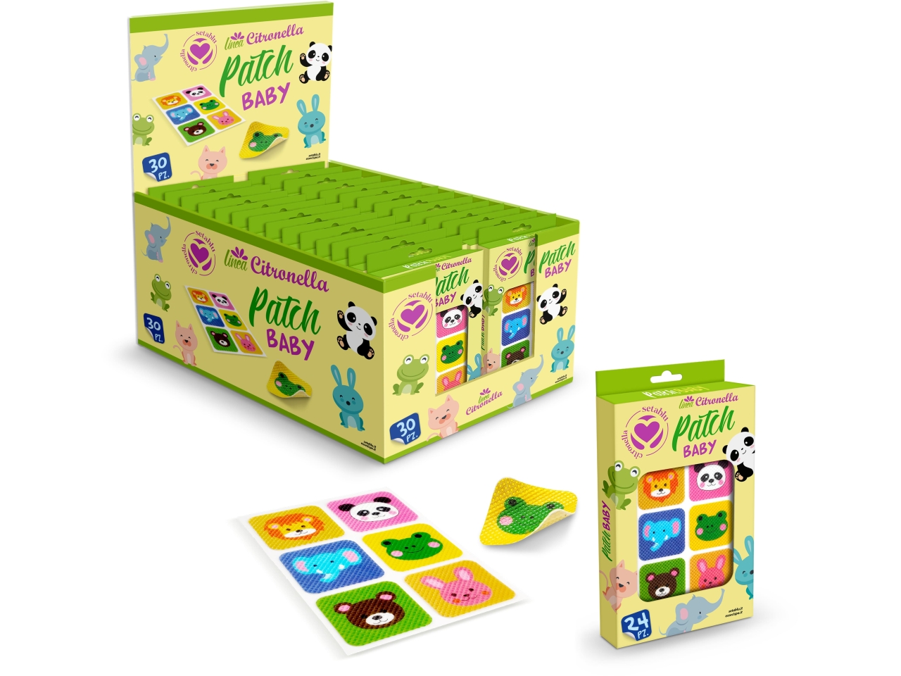 PATCH CITRONELLA CARTOON 24PZ IN DISPLAY 02381