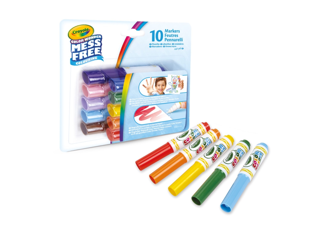 COLOR WONDER 10 MINI PENNARELLI 75-2570