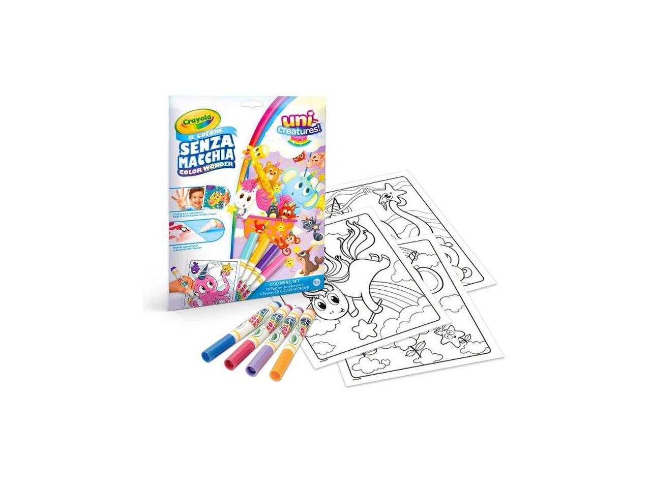 COLORING UNI CREATURES ALBUM DA COLORARE 25-2905