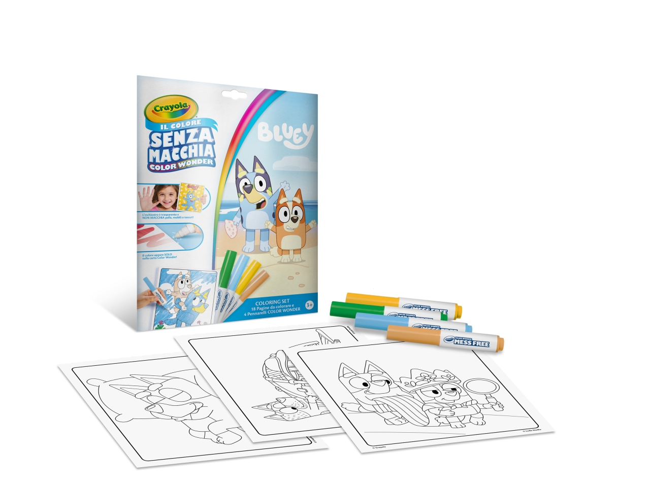 COLOR WONDER BLUEY ALBUM DA COLORARE 252903 COLOR WONDER BLUEY ALBUM DA COLORARE 252903