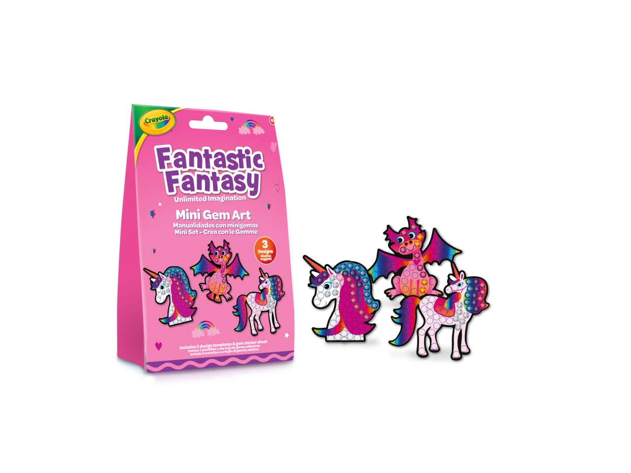 MINI SET CREA CON LE GEMME FANTASTIC FANTASY 35533