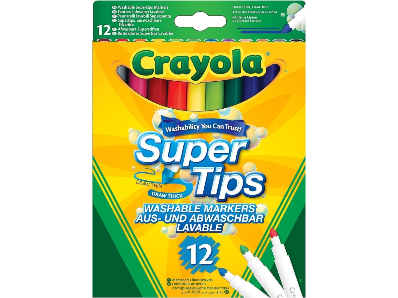12 PENNARELLI SUPERPUNTA LAVABILI 7509