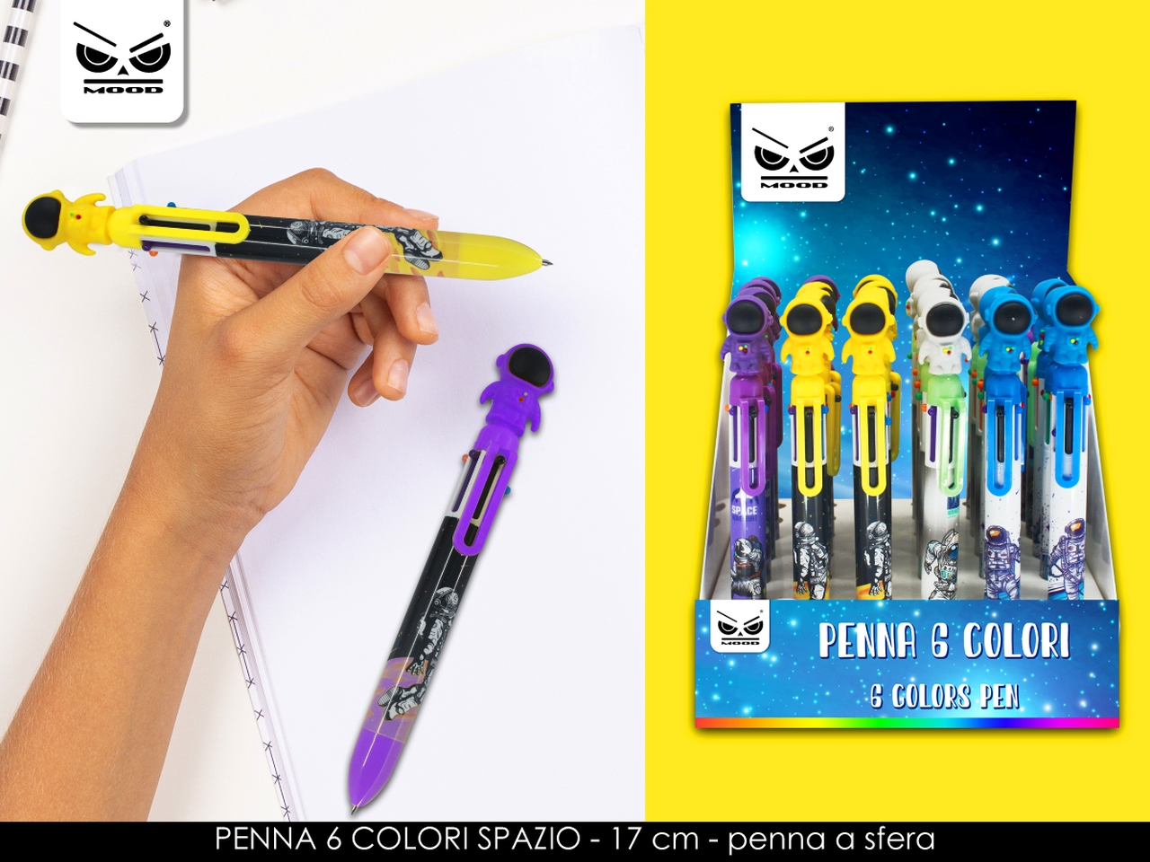 PENNA 6 COLORI SPAZIO ST6763