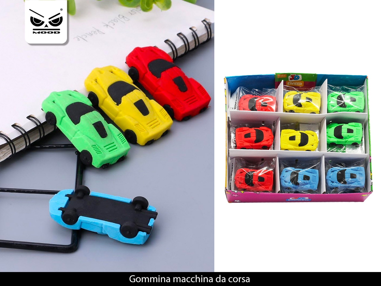 GOMMINA MACCHINA DA CORSA ST7418