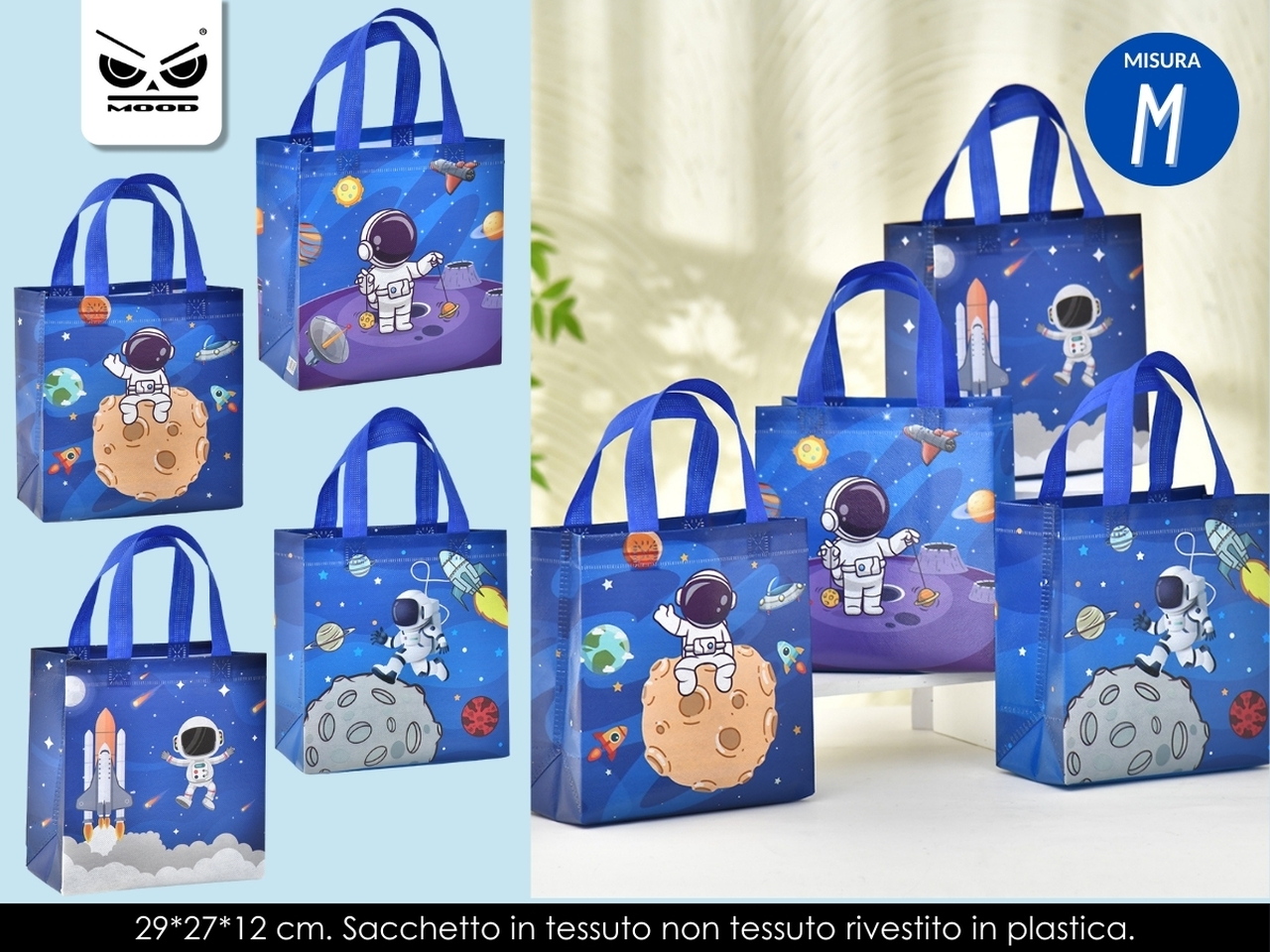 SACCHETTO IN TESSUTO ASTRONAUTA MEDIUM ST7815 SACCHETTO IN TESSUTO ASTRONAUTA MEDIUM ST7815