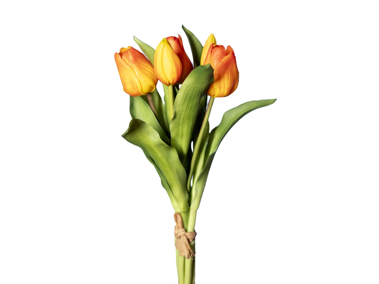 MAZZO TULIPANI REAL TOUCH 30CM ARANCIO 18120009-14 MAZZO TULIPANI REAL TOUCH 30CM ARANCIO 18120009-14