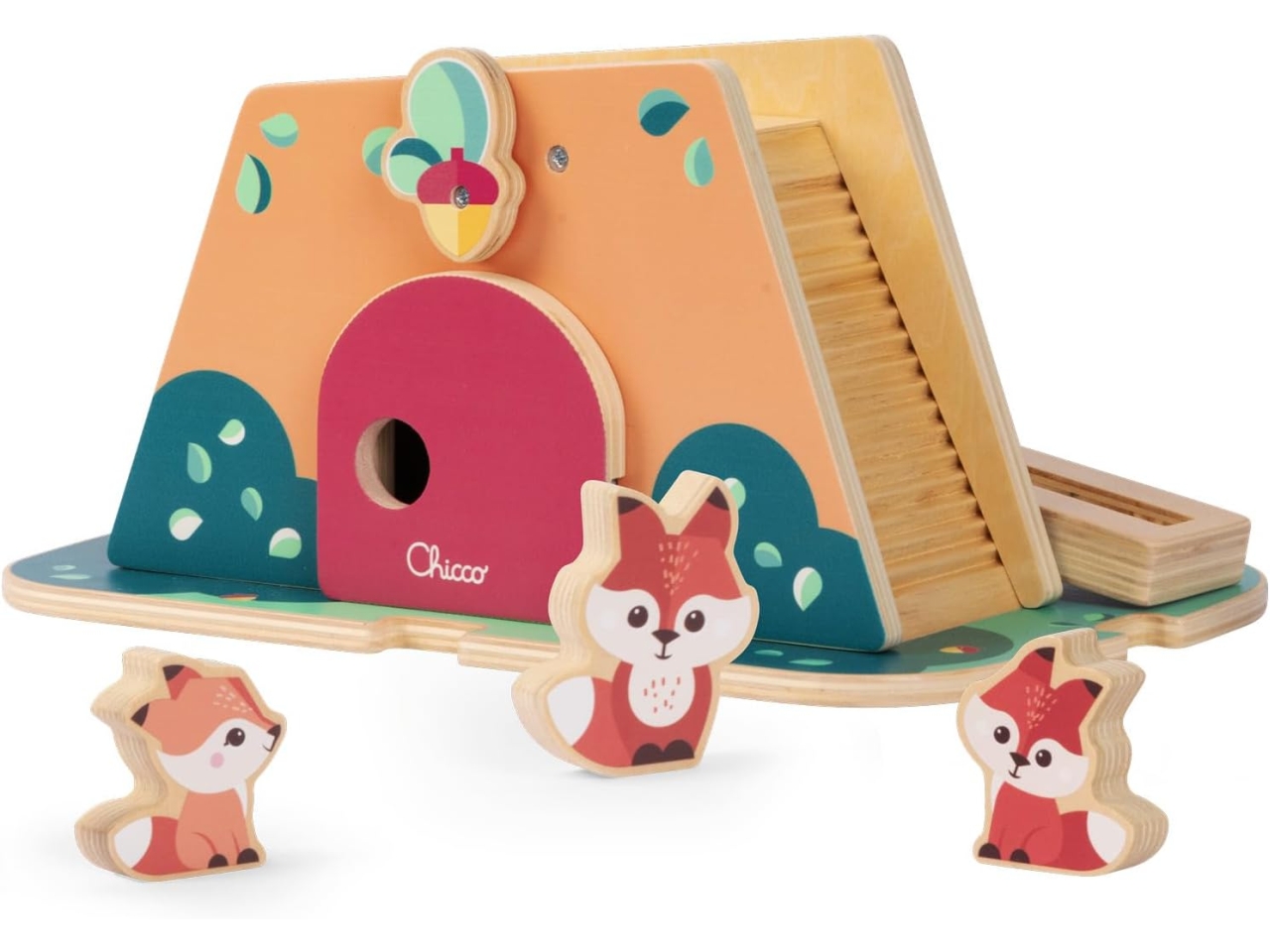 CHICCO GIOCO LEGNO TANA DELLE VOLPI 00012194000000 CHICCO GIOCO LEGNO TANA DELLE VOLPI 00012194000000