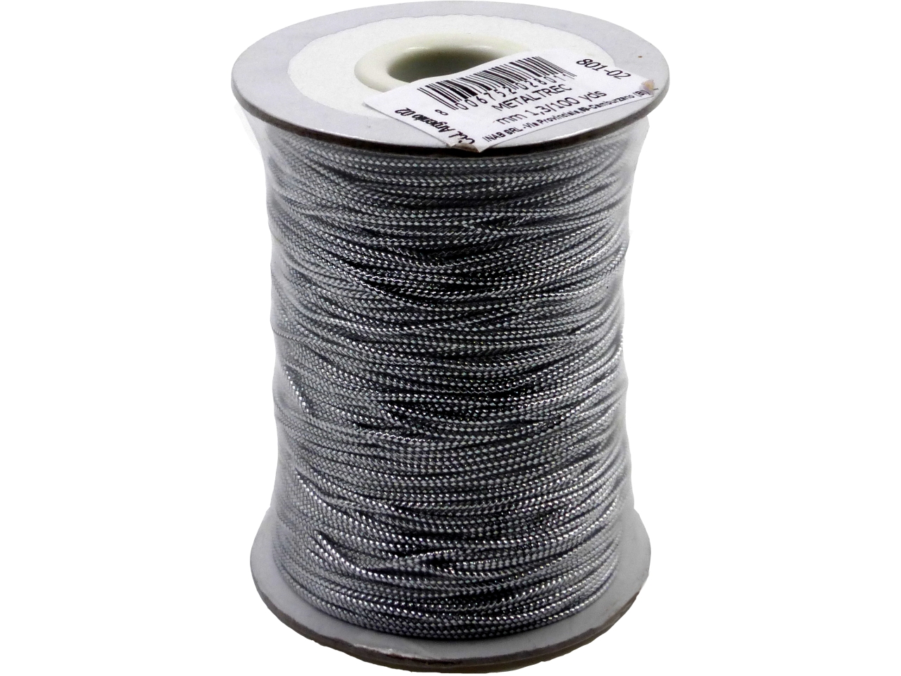 CORDINO METALTREC 1,5MM/100 ARGENTO 801 002 CORDINO METALTREC 1,5MM/100 ARGENTO 801 002