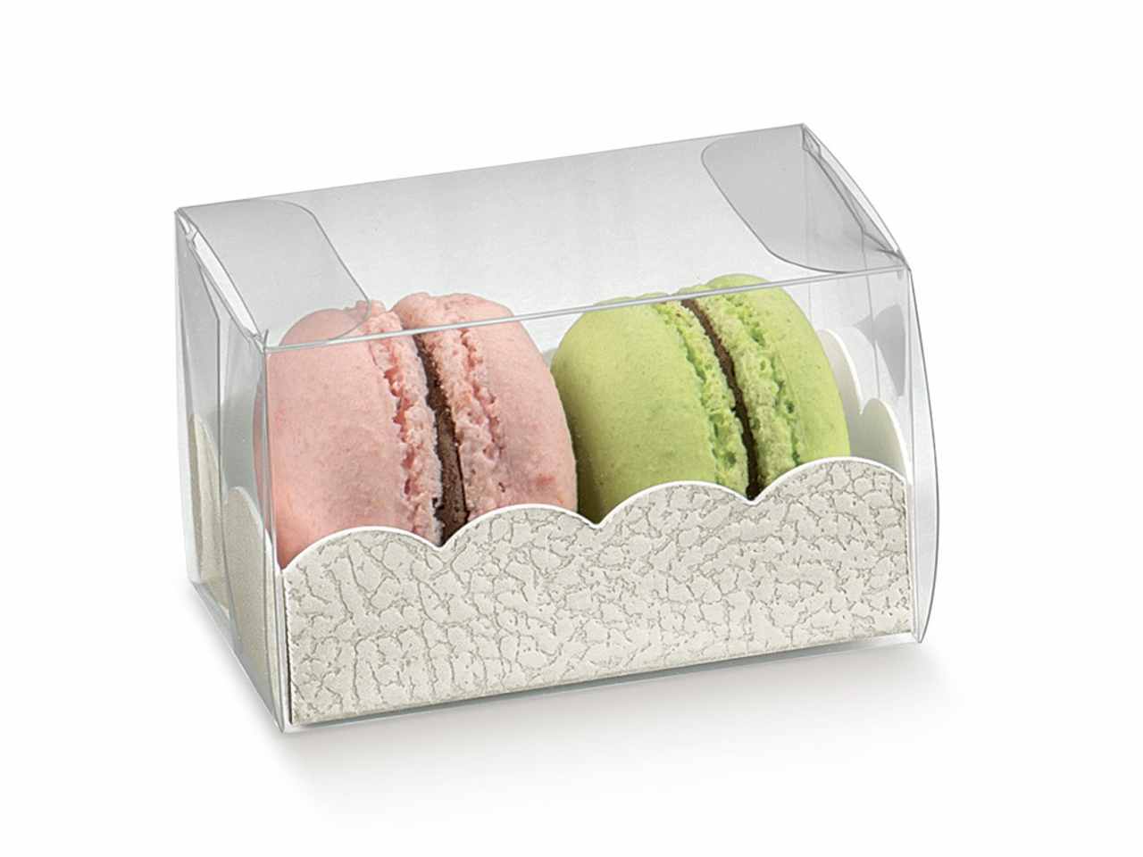 PELLE BIANCA SCATOLA C/VASCHETTA 8X5X5CM 115596C