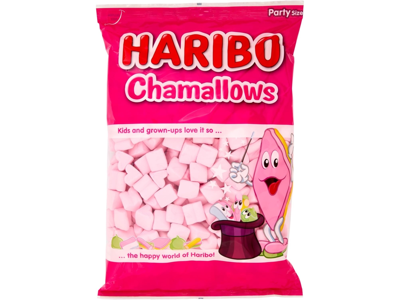 HARIBO  CHAMALLOWS CUORI ROSA 1Kg A3010