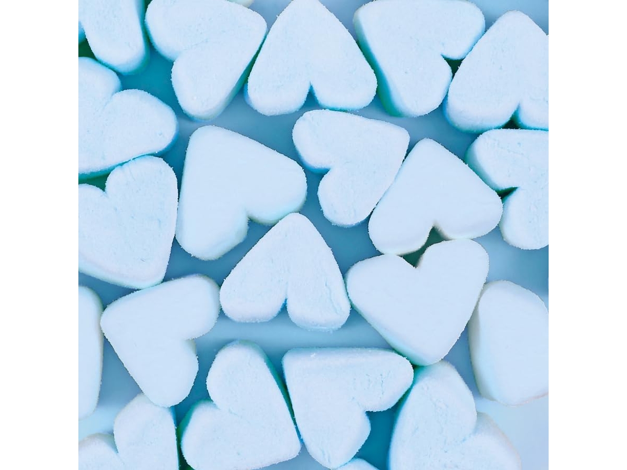 HARIBO  CHAMALLOWS CUORI AZZ. 1Kg A3009