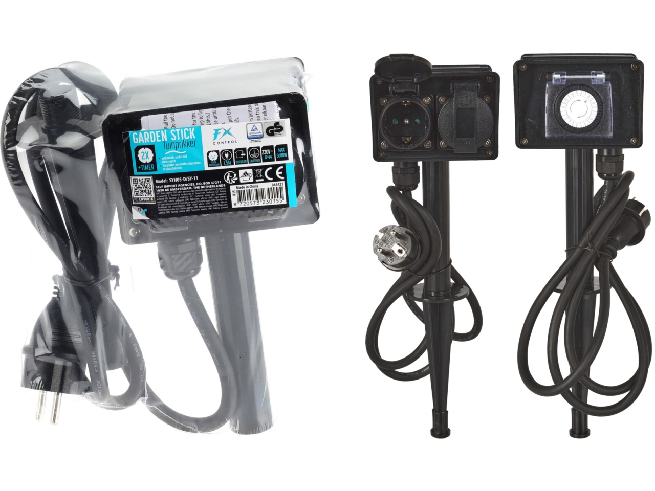 PRESA PICK 2 POSTI TIMER OUTDOOR K15100080