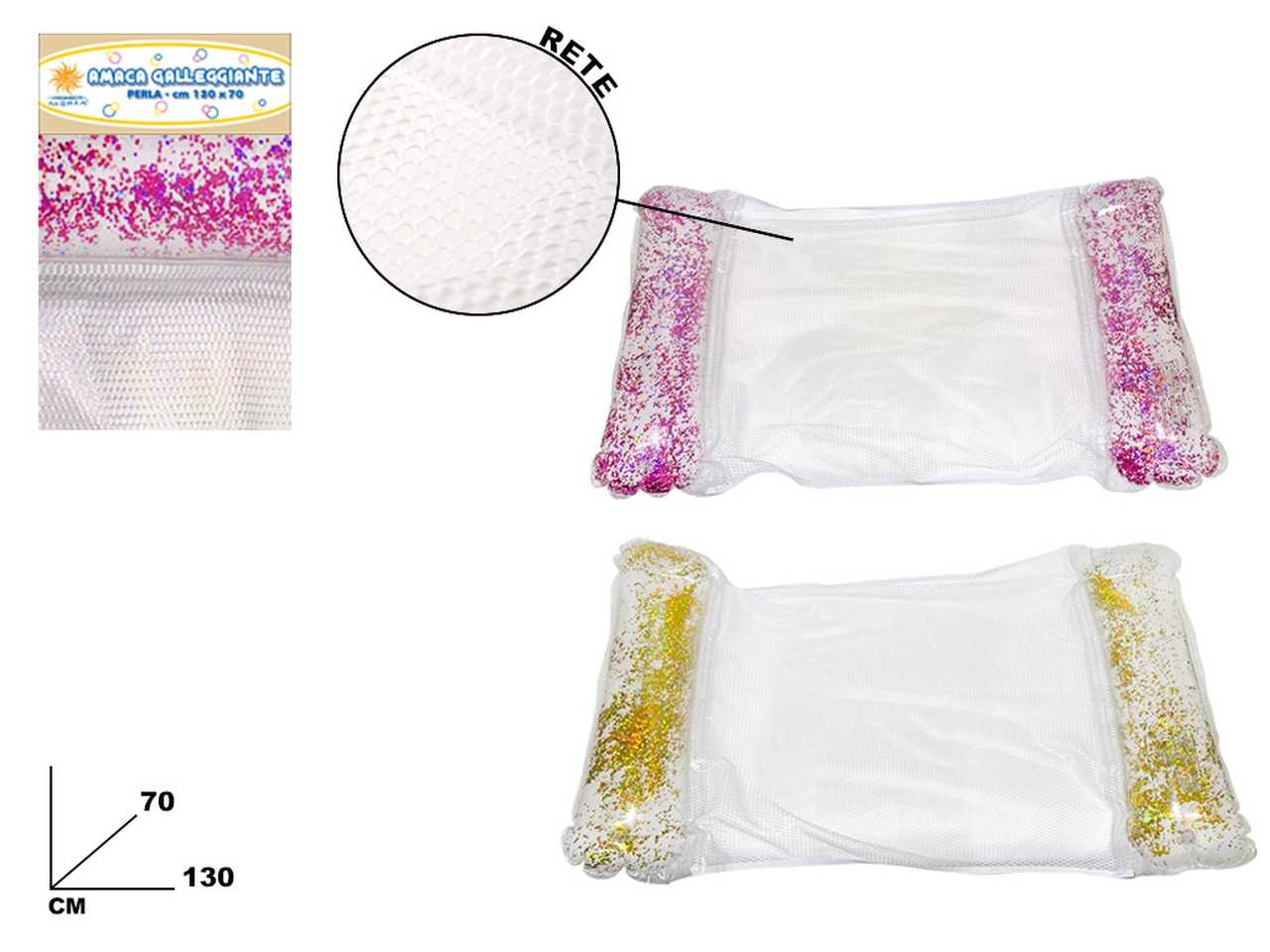 AMACA GALLEGGIANTE 130X70CM