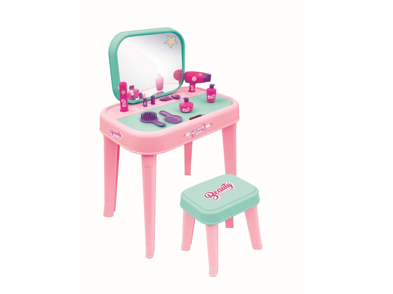 SPECCHIERA BEAUTY LOVE CON SGABELLO IAM620